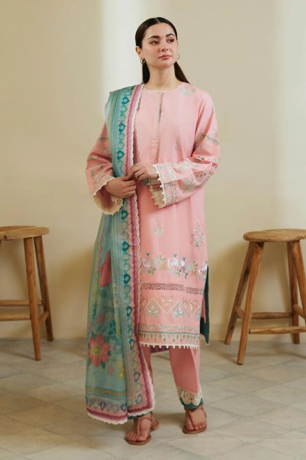 Lawn 3Pc Embroided