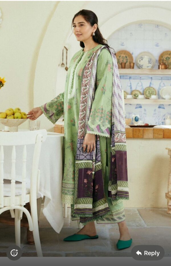 Lawn 3Pc Embroided