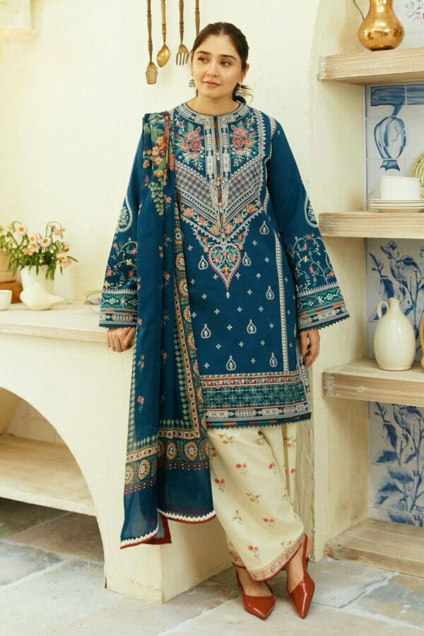 Lawn 3Pc Embroided